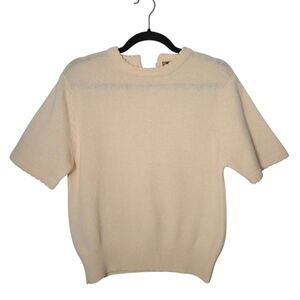 Eaton Vintage 100% Wool Women's Crew Neck Sweater Sz M